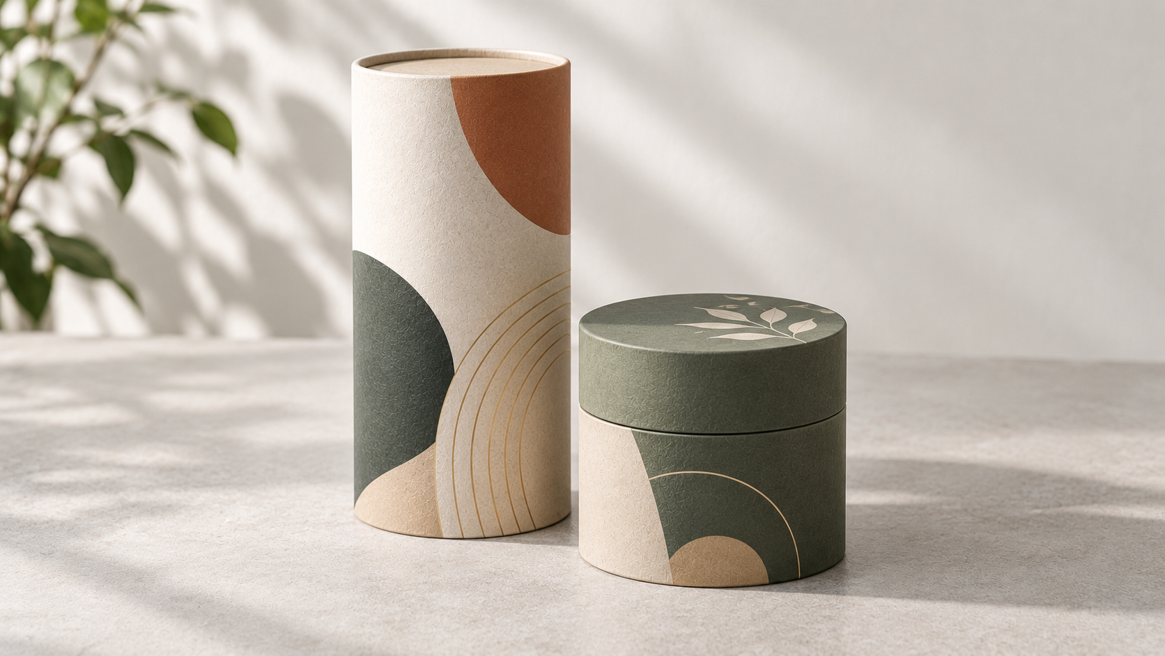 Original paper tubes packaging concept