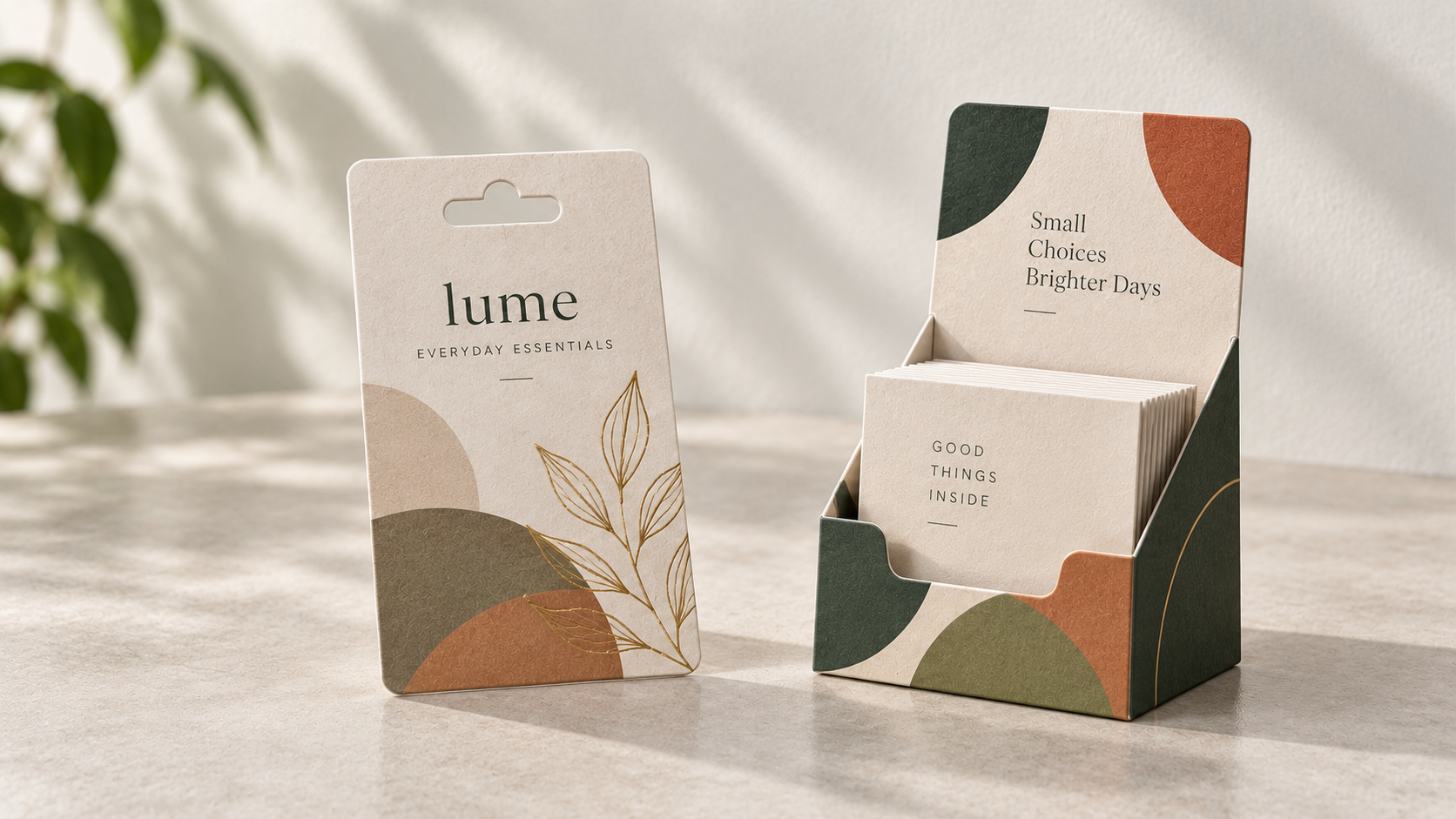 Original print & display packaging concept
